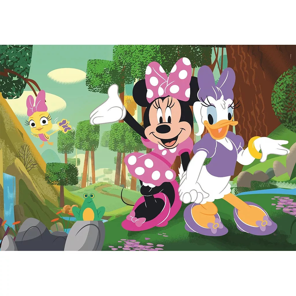 Puzzle 2x60 peças Minnie & Margarida