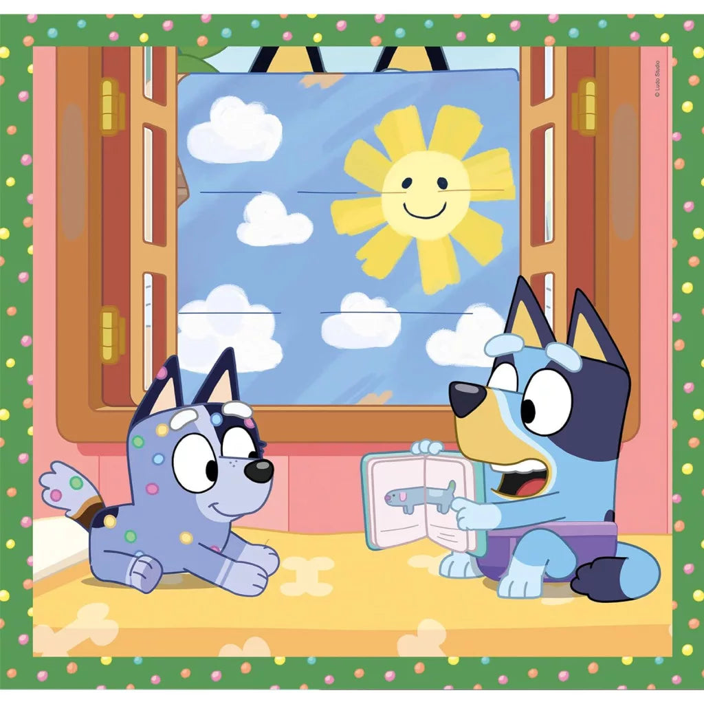 Puzzle 3x48 peças Bluey Together
