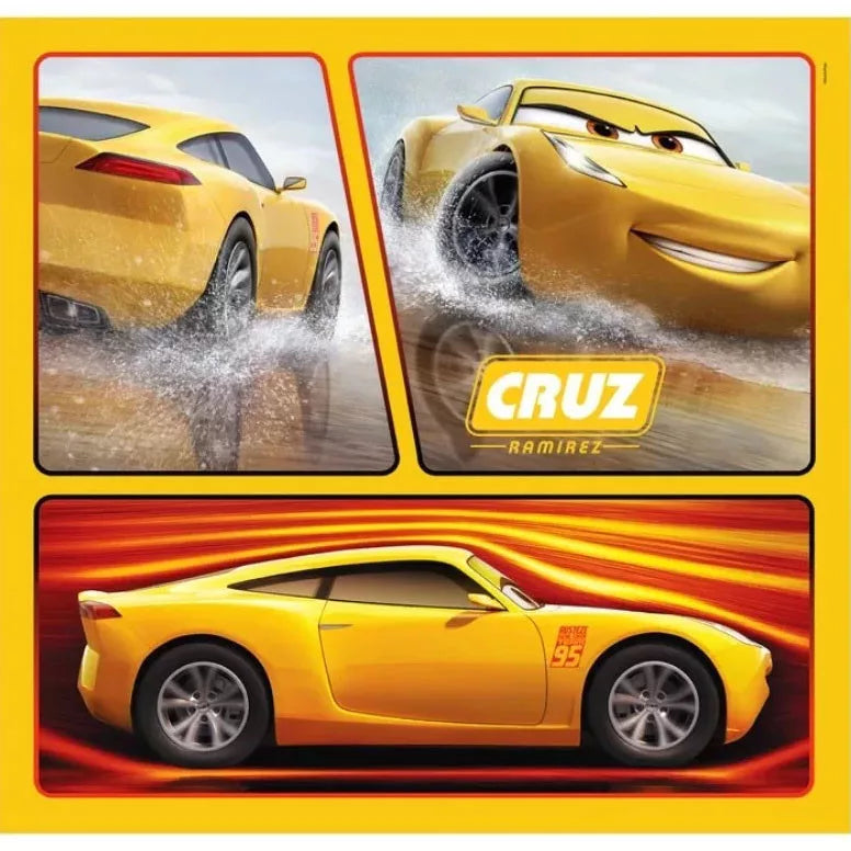Puzzle 3x48 peças Cars Rivals