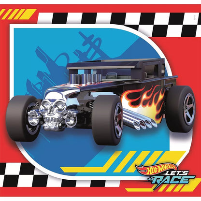 Puzzle 3x48 peças Hot Wheels