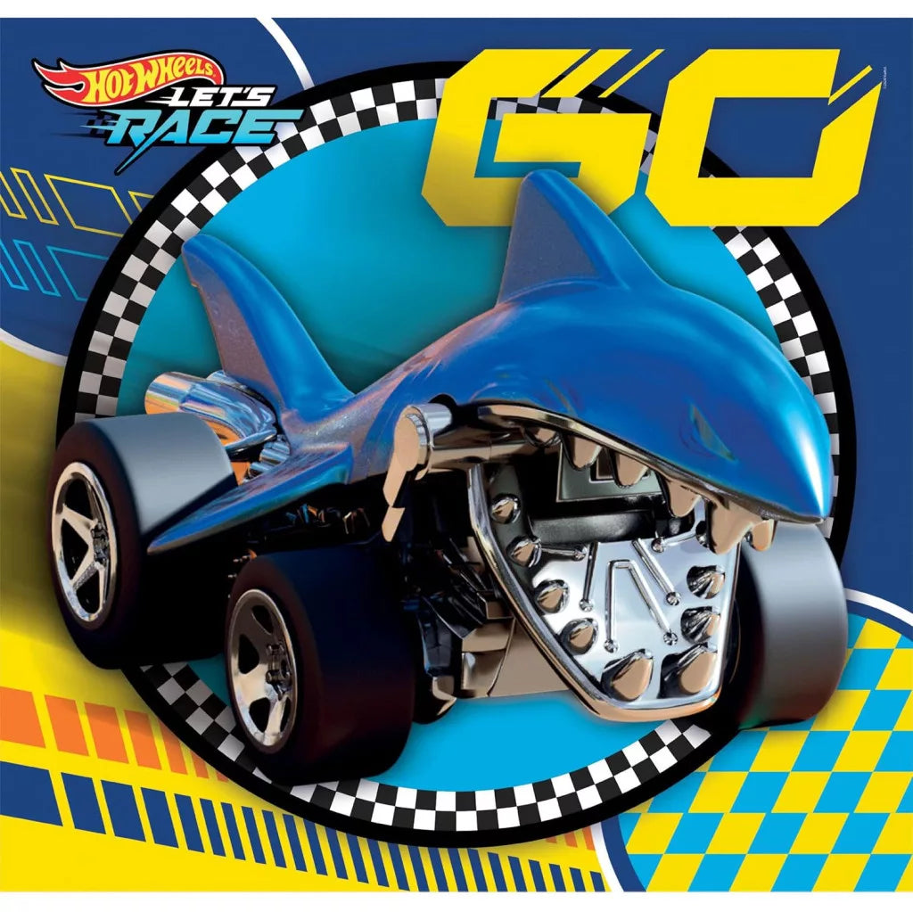 Puzzle 3x48 peças Hot Wheels