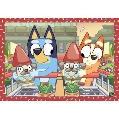 Puzzle 4 em 1 Bluey