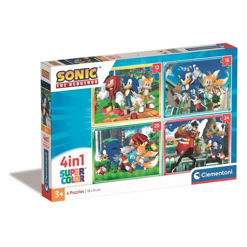 Puzzle 4 em 1 Sonic