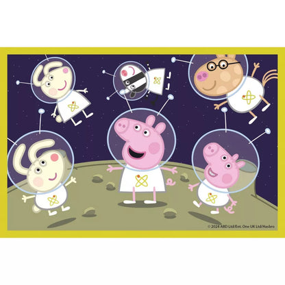 Puzzle 6 cubos Peppa Pig Duck Pond