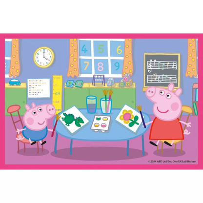 Puzzle 6 cubos Peppa Pig Duck Pond