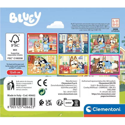 Puzzle Cubos Bluey