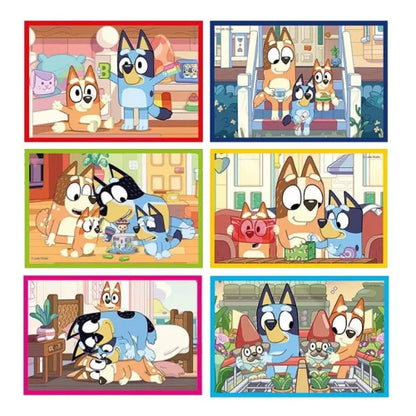 Puzzle Cubos Bluey
