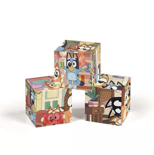 Puzzle Cubos Bluey