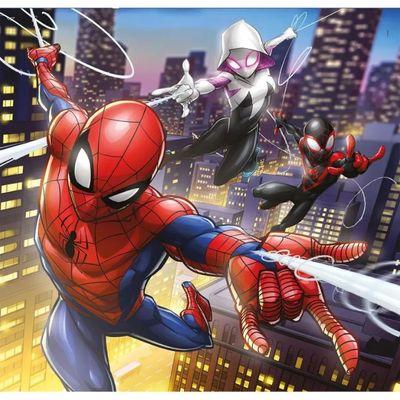 Puzzle 3x48 peças Spiderman Octopus