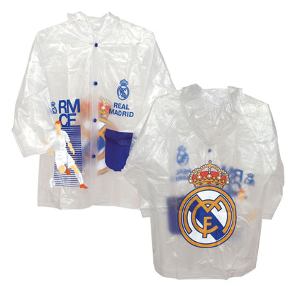 Capa de chuva Real Madrid (4-8 anos) - BONECADA