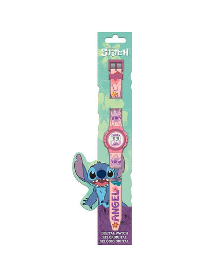 Relógio Digital Stitch - Angel