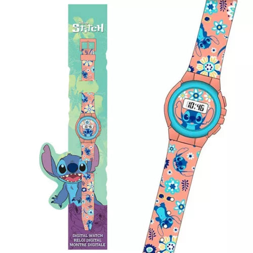 Relógio Digital Stitch - BONECADA