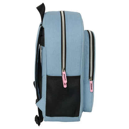 Mochila Escolar Junior K-pop Demon Hunters Denim Dreams 38 cm