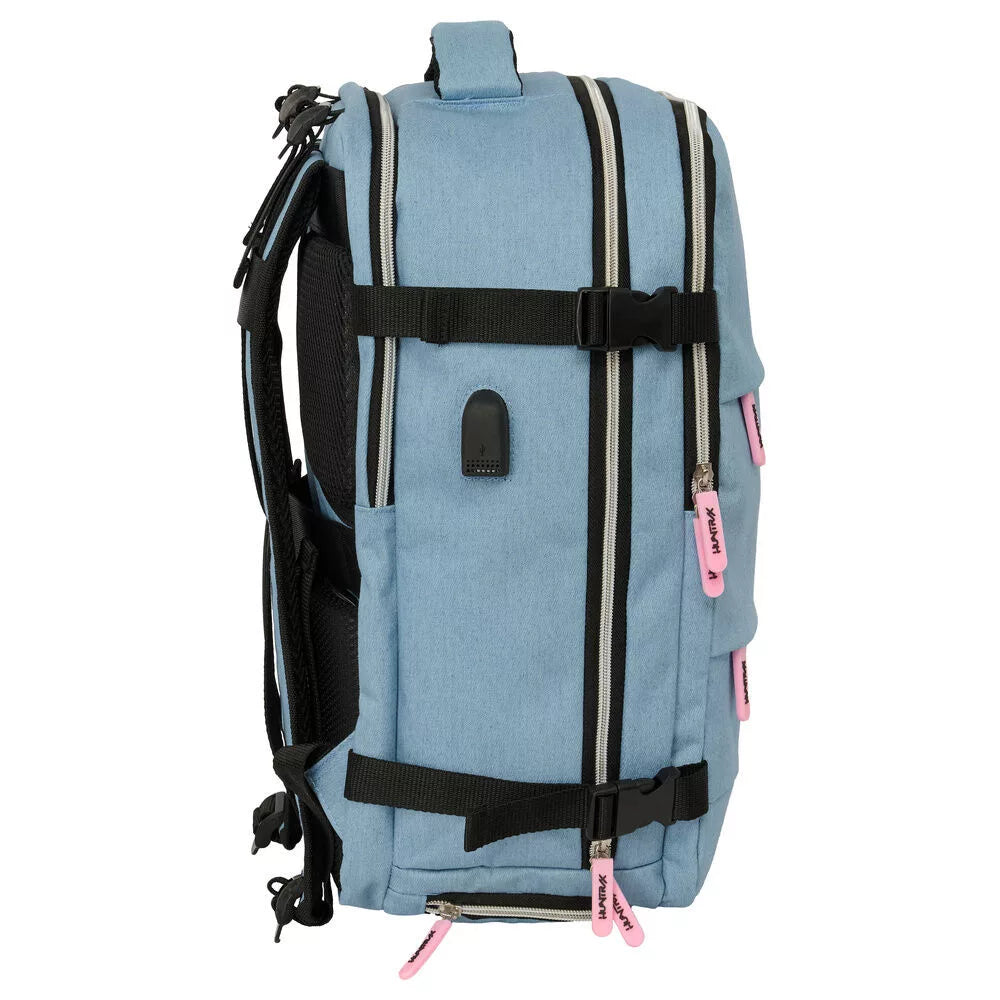 Mochila de Viagem K-pop Demon Hunters Denim Dreams 44 cm