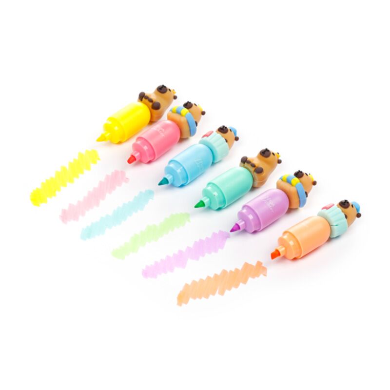 Caneta marcadora Capivara com topo