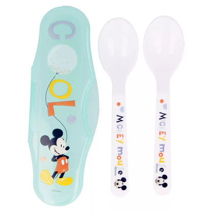 Conjunto de Talheres de Viagem Mickey Baby