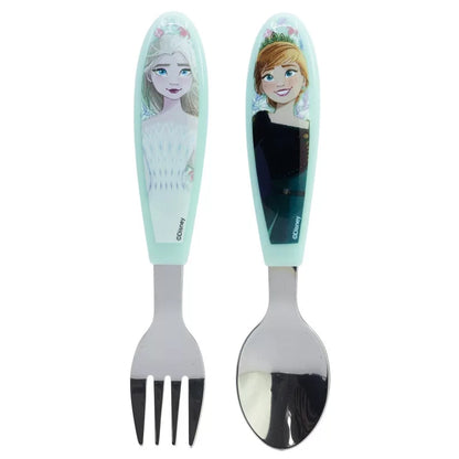 2 talheres ergonómicos Frozen snowy