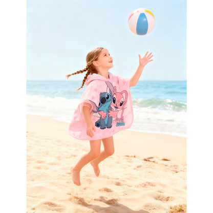 Poncho de Praia Stitch Angel