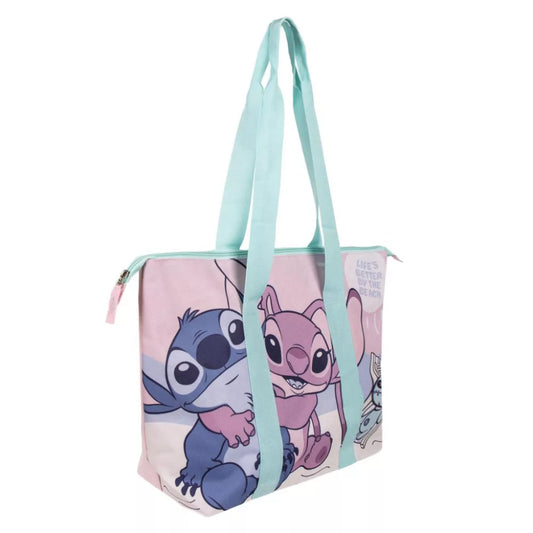 Saco praia Stitch Angel - BONECADA