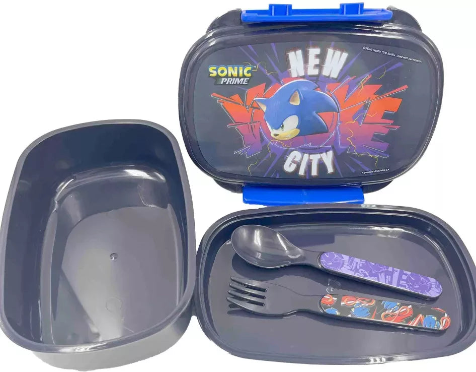 Sanduicheira Sonic Get Me com talheres - BONECADA
