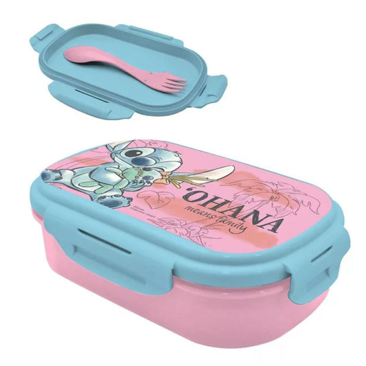 Sanduicheira Stitch com talher - BONECADA