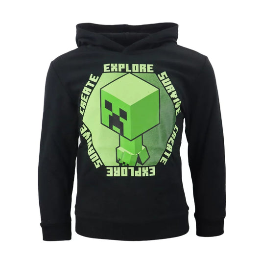 Sweat-shirt Minecraft Explore (6-12 anos)
