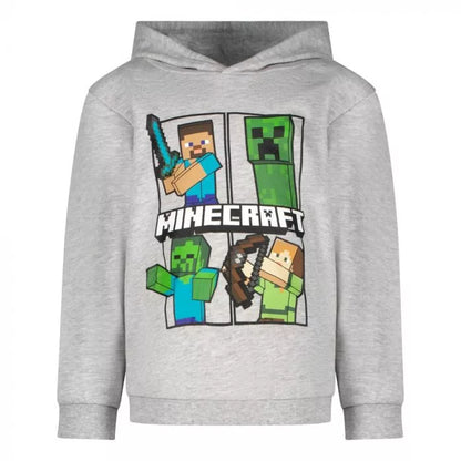 Sweat-shirt Minecraft Grey (6-12 anos)