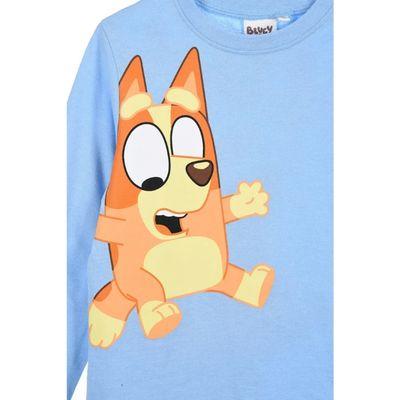 T-shirt manga comprida Bluey Jump (3-6 anos)