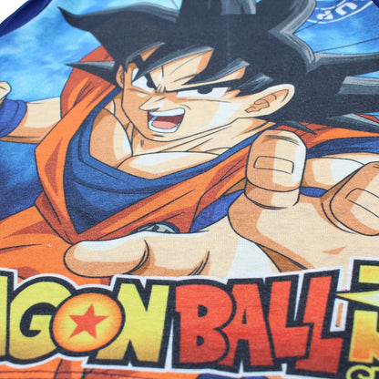 T-shirt manga comprida Dragon Ball azul/azul claro - BONECADA