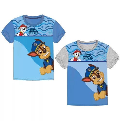 T-shirt manga curta Patrulha Pata