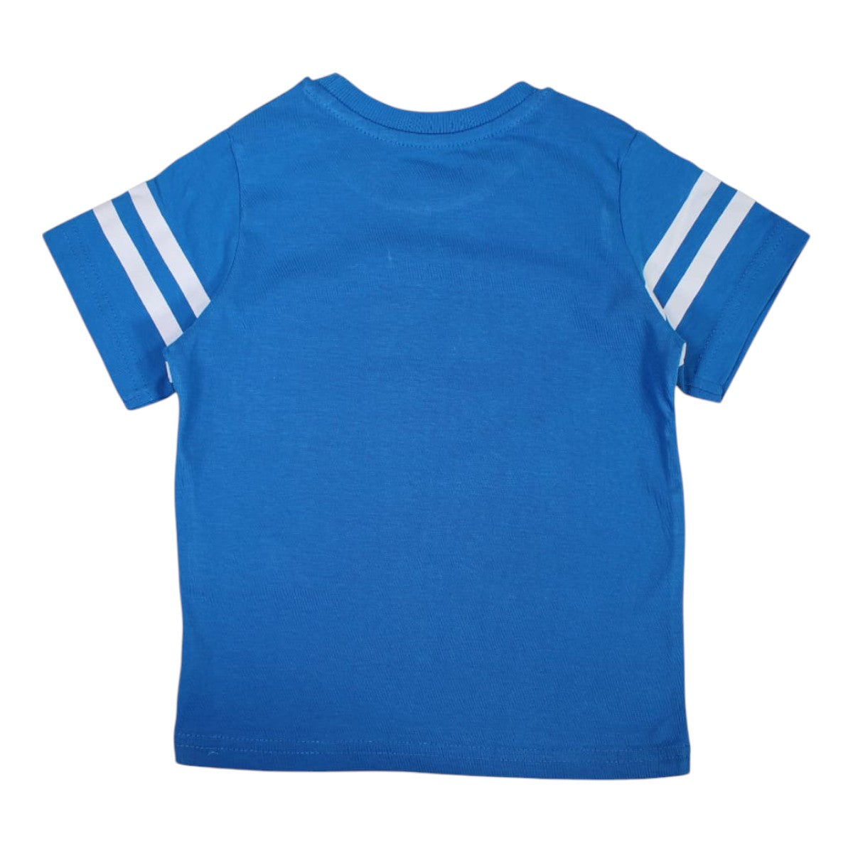 T-shirt manga curta Sonic azul/vermelho - BONECADA