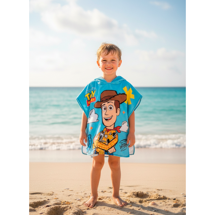 Poncho de Praia Toy Story - Woody