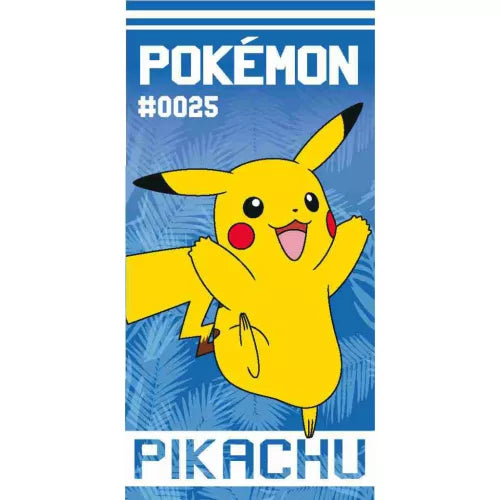 Toalha Praia algodão Pokemon