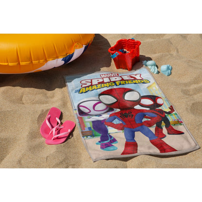 Toalha praia microfibra Spidey Amazing Friends