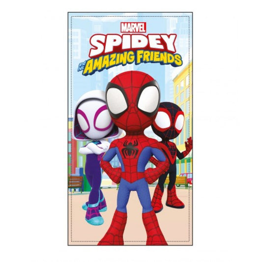 Toalha praia microfibra Spidey Amazing Friends