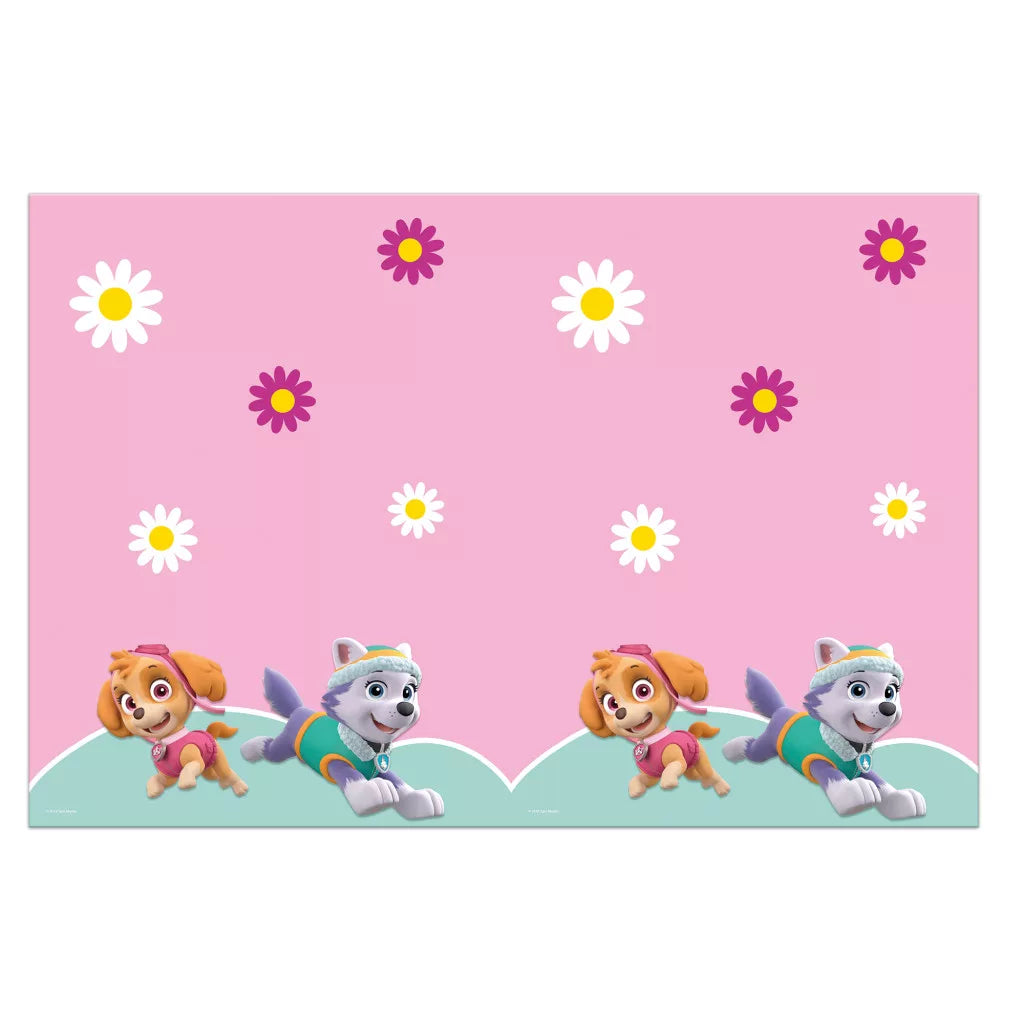 Toalha de festa Patrulha Pata Skye e Everest