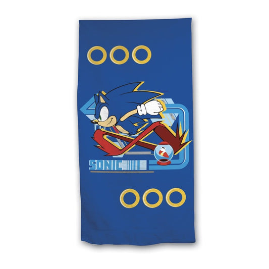 Toalha de praia microfibra Sonic - Run - BONECADA