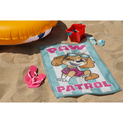 Toalha praia microfibra Patrulha Pata Skye