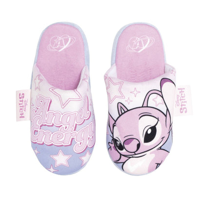 Chinelos de Casa Stitch Angel Energy (sola têxtil)