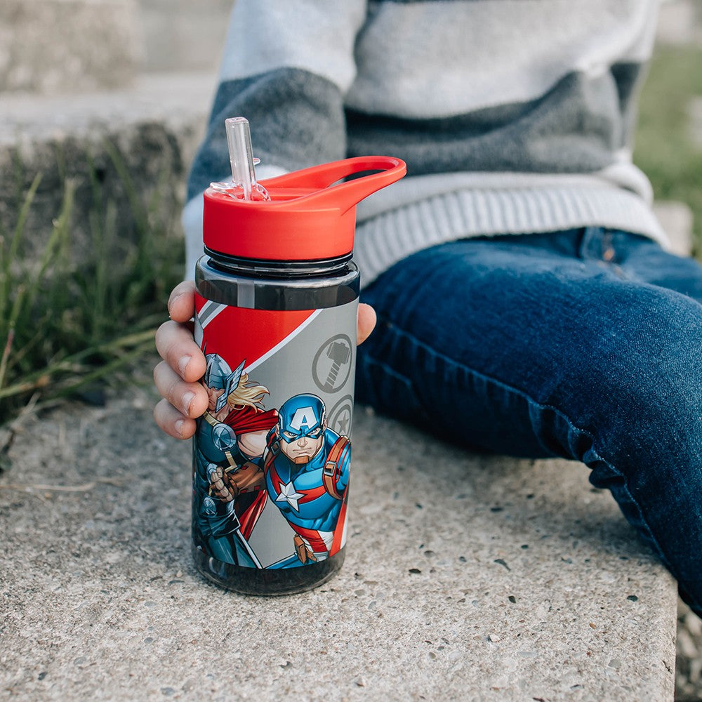 Garrafa 500ml Avengers - BONECADA