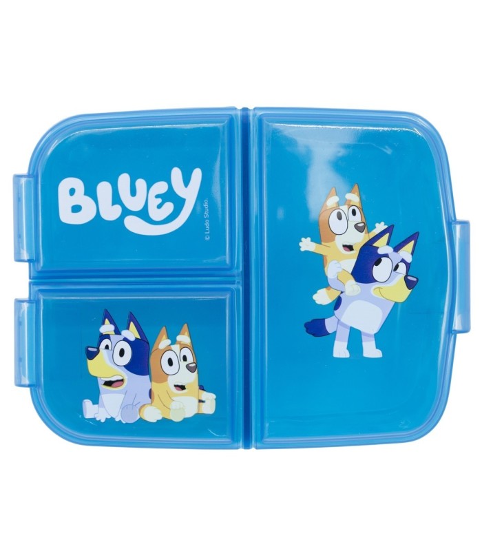 Sanduicheira Infantil Bluey 3 Compartimentos