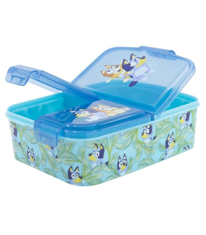 Sanduicheira Infantil Bluey 3 Compartimentos