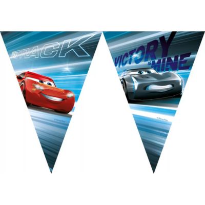 Faixa de festa Cars Victory Is Mine