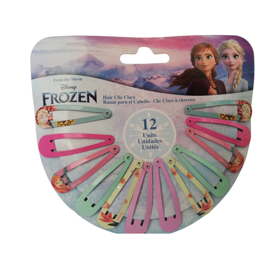 Conjunto de Ganchos Frozen – 12 unidades
