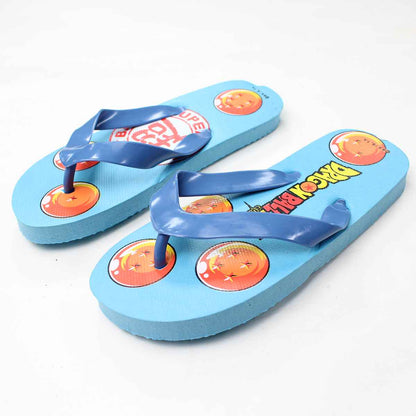 Chinelos Dragon Ball azul claro (tamanhos 29 a 36)