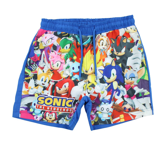 Calções de banho Sonic World (6 a 10 anos)