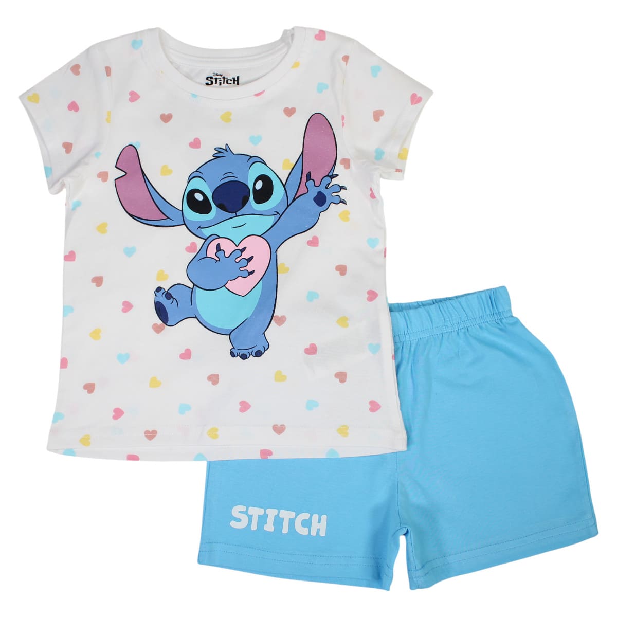 Conjunto T-Shirt e Calções Stitch