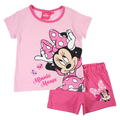 Conjunto T-Shirt e Calções Minnie (3-8 anos)