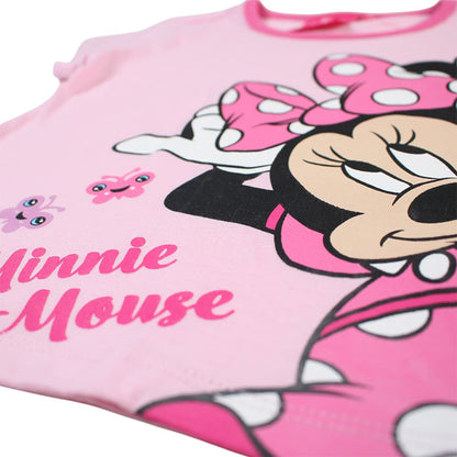 Conjunto T-Shirt e Calções Minnie (3-8 anos)