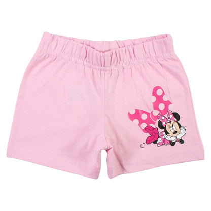 Conjunto T-Shirt e Calções Minnie (3-8 anos)
